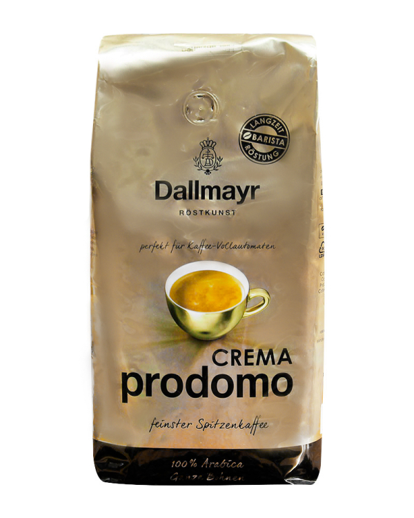 Кава в зернах Dallmayr Prodomo, 1 кг (100% арабіка) (4008167055105) - фото