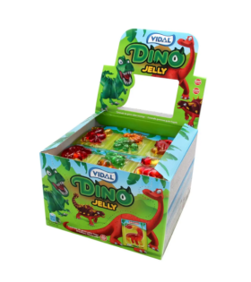 Цукерки желейні Vidal Dino Jelly, 11 г - фото