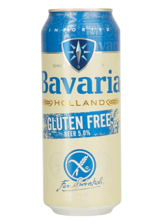 Пиво Bavaria Holland Gluten Free світле фільтроване 5% 0,5 л - фото