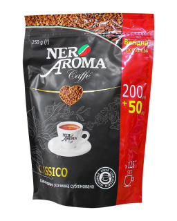 Кава розчинна "Nero Aroma Classico" 0.250кг - фото