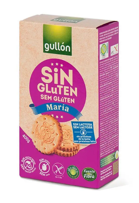 Печиво GULLON, без глютену, Maria sin Gluten 380г, 10 шт/ящ - фото