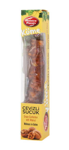 Malatya Pazari Чурухела в виноградном соке с грецким орехом, 80г - фото
