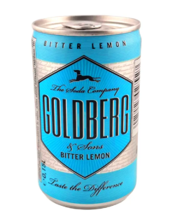 GOLDBERG Тоник Bitter Lemon 150 мл. ж/б - фото №2