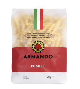 Макарони ARMANDO FUSILLI 500г, 12шт/ящ - фото