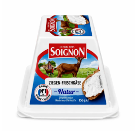 Сир козячий Soignon з медом «Пірамідка» 150 г - фото