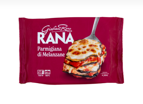 Лазанья з сиром пармезан та баклажанами 300 гр ТМ "Pastificio Rana S.p.A." - фото