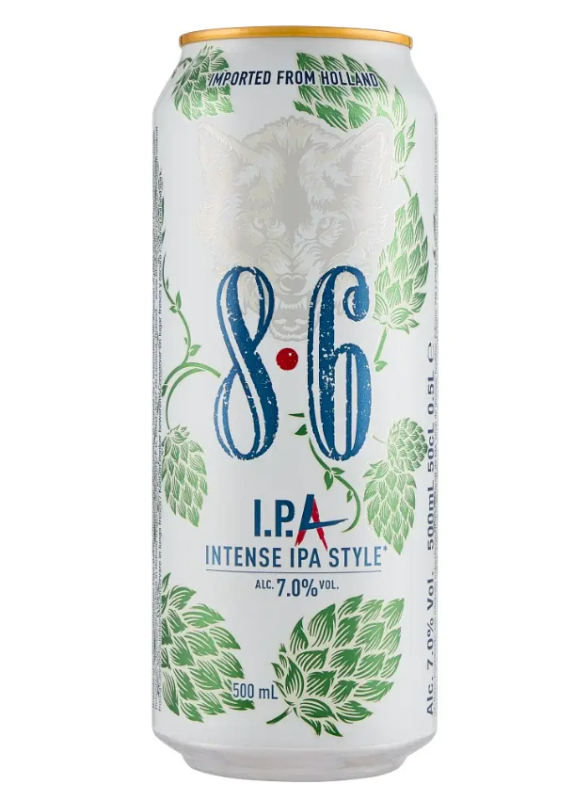 Пиво Bavaria 8.6 IPA світле 7% 0,5 л - фото
