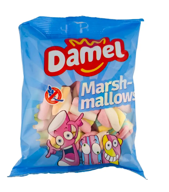 Маршмелоу Damel 80 г Mix, 12шт/ящ - фото