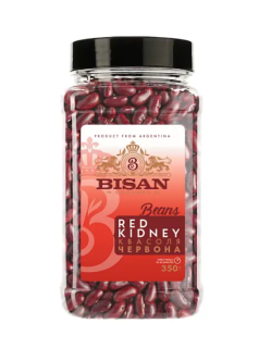 BISAN Квасоля Червона 350г пл/б - фото
