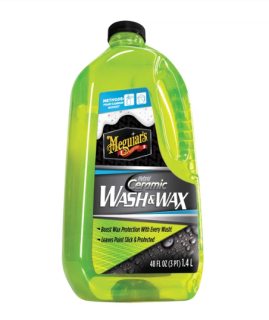 Автомобільний шампунь з керамічним воском Meguiar’s Hybrid Ceramic Wash & Wax 1,4 л G264848EU - фото