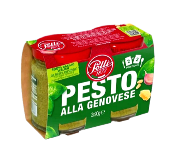 Соус Pesto POLLI alla genovese, 2*90г, 6шт/ящ - фото