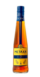 Алкогольний напій Metaxa 5 зірок 38% 0,5 л - фото