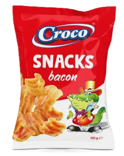 CROCO снек со вкусом бекона 50 г - фото