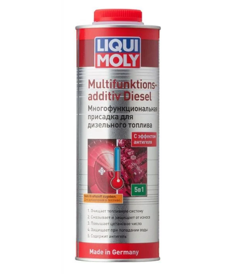 Присадка для дизельного палива Liqui Moly Multifunktionsadditiv Diesel багатофункціональна 1 л арт. 39025 - фото