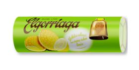 Печиво Elgorriaga з лимонною начинкою 500 г,15 шт/ящ. - фото