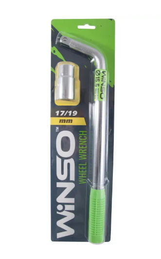 Ключ колісний телескопічний 17×19 мм, блістер - фото