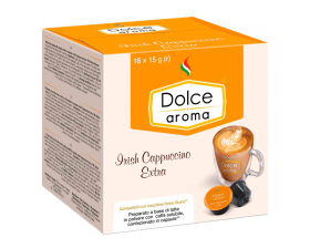 Капсула  Dolce Aroma IRISH  CAPPUCCINO DG (16 шт.пак) - фото