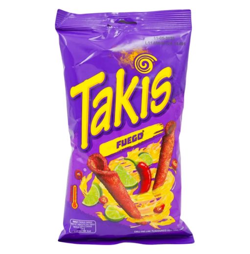 Чіпси кукурудзяні Takis Fuego 100 г - фото