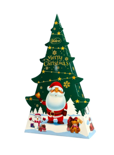 НР Цукерки Vobro з арахісом, Різдвяна ялинка, 170г, 12шт/ящ НР Цукерки Vobro з арахісом, Різдвяна ялинка, 170г, 12шт/ящ - фото