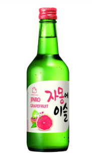 Соджу JINRO Грейпфрут 13%, 360 мл - фото