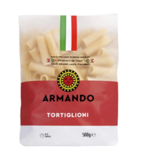 Макарони ARMANDO TORTIGLIONI 500г, 12шт/ящ - фото