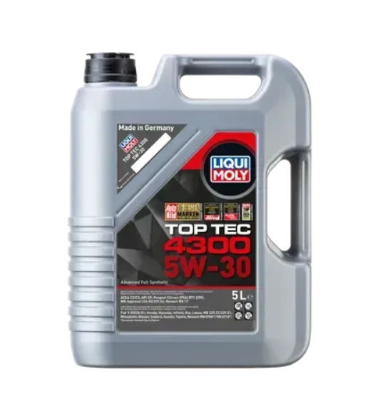 Моторна олива Liqui Moly Top Tec 4300 5W-30 5 л - фото