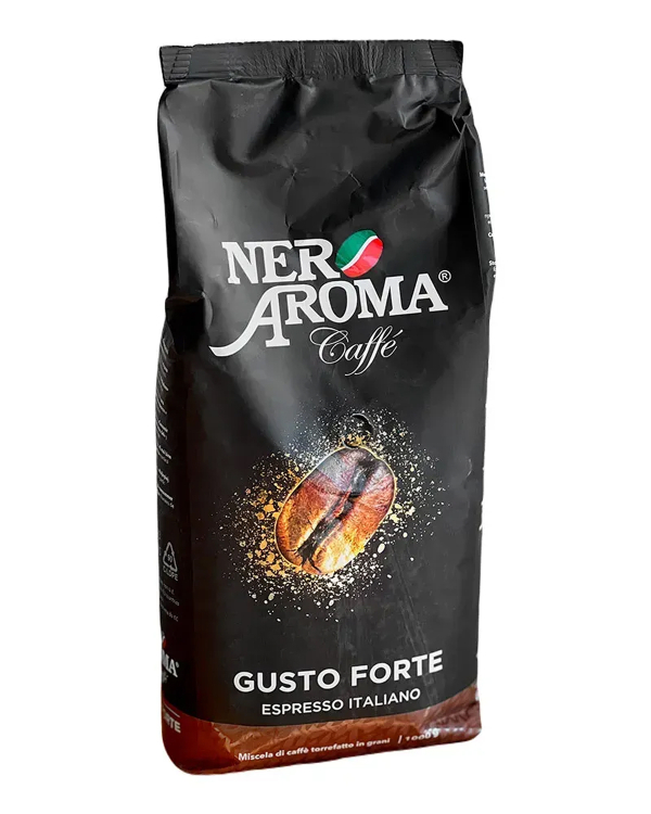 Кава Nero Aroma Gusto Forte 1кг (70/30) Кава в зернах - фото