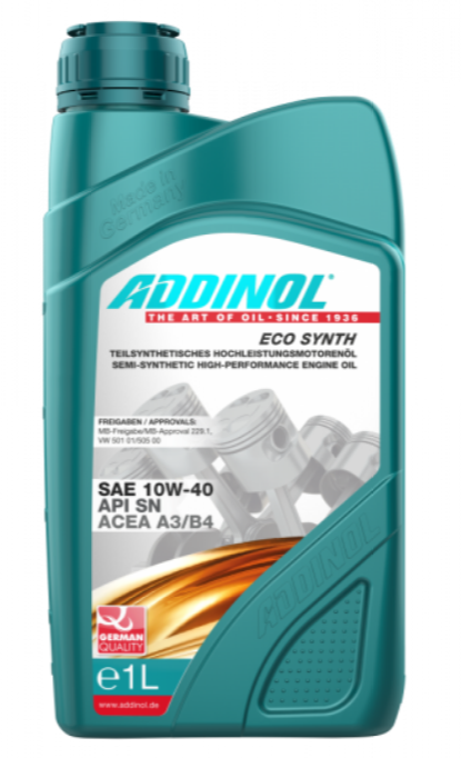 Моторна олива ADDINOL EKO Synth 10w40 1л - фото