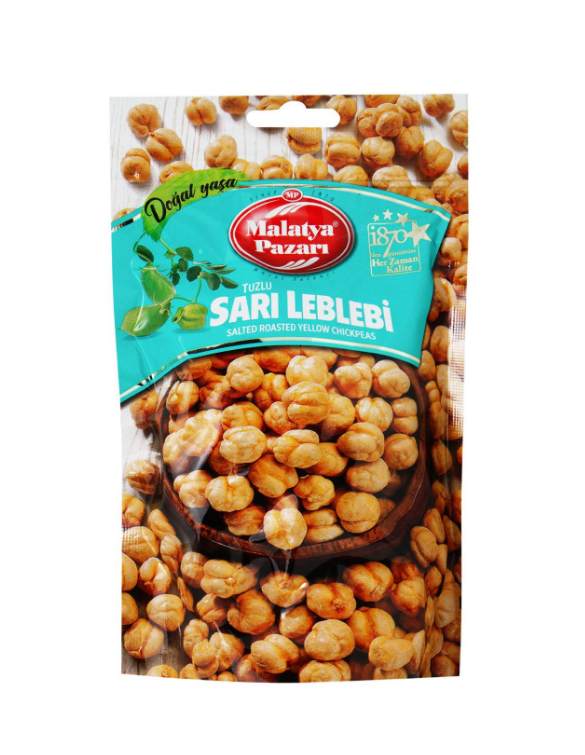 Malatya Pazari Нут солоний жовтий 180г. - фото