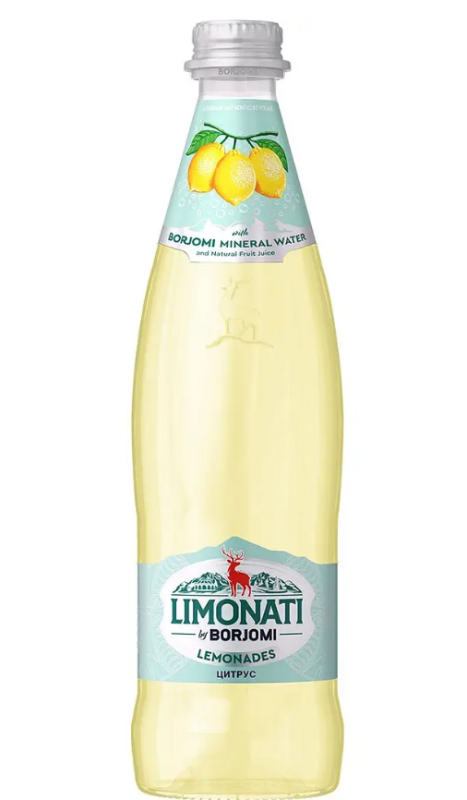 Лимонад Limonati Borjomi Цитрус 0,5 л - фото