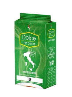 Кофе молотый Dolce Aroma Top, 250 г (70/30) (4820093481359) - фото