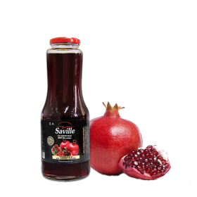 Гранатовый сок натуральный 100% без сахара Saville, 1 л - фото