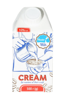 Сливки ультрапастеризованные Master Milk 10%, 0,5 кг - фото