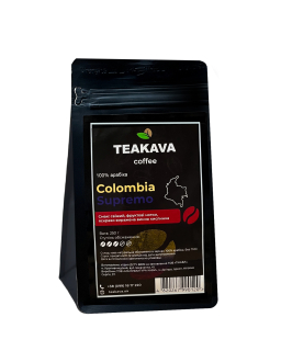 Кава в зернах Teakava Colombia Supremo, 250 г (4820267990120) - фото