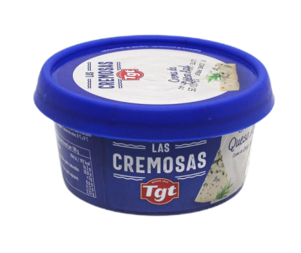 Сир вершковий з блакитним сиром 48%, 125 гр TM TGT - фото