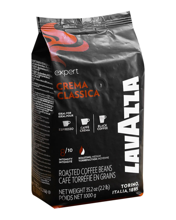 Кофе в зернах Lavazza Crema Classica Expert, 1 кг (40/60) (8000070029651) - фото