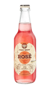 Сидр звичайний ігристий ТМ MIKKI BREW "Rose" напівсолодкий 0.33л - фото