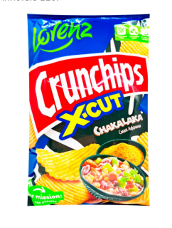 Чипсы Crunchips X-Cut Chakalaka, 110 г - фото