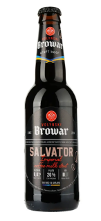 Пиво темное "Волынский Бровар "Salvator" нефильтрованное 0,35 - фото