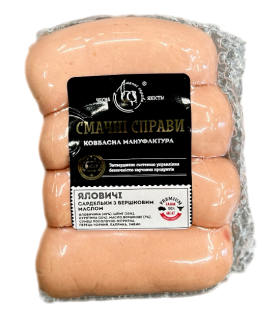 Сардельки Яловичи с маслом высший сорт - фото