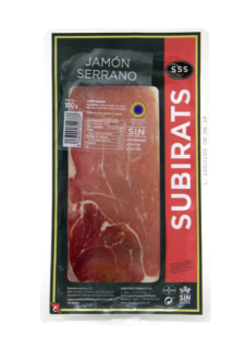 Хамон Subirats JAMON SERRANO GAS, нарізка 100 г - фото