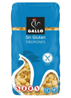 Макаронні вироби Gallo Spaghetti Sin Gluten Ракушки без глютену 450 г, 10 шт/ящ, Макаронні вироби Gallo Spaghetti Sin Gluten Ракушки без глютену 450 г, 10 шт/ящ, - фото