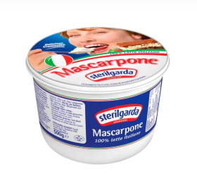 Сир Маскарпоне (чаша) 500 гр. 35% ТМ"Sterilgarda Alimentari" - фото