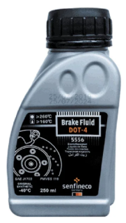 Гальмівна рідина Senfineco DOT 4, 250 мл - фото