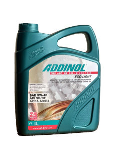 Олива моторна ADDINOL EKO LIGHT 4л - фото