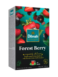Чай Dilmah Лісові ягоди з/я 20х1,5г(12) - фото