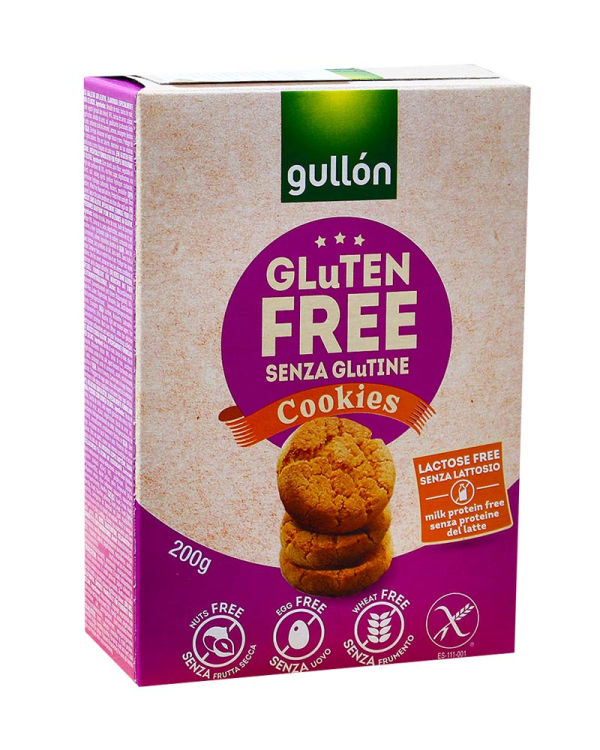 Печиво GULLON, без глютену, Pastas 200 г, 12 шт/ящ - фото