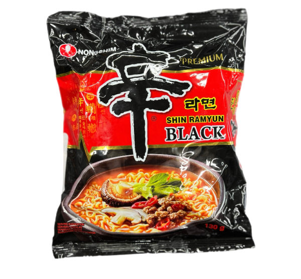 Локшина Рамен Шин Блек 130 г ТМ"Nongshim" - фото