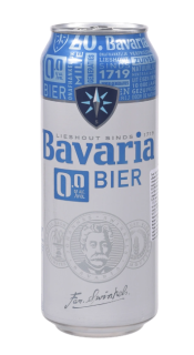 Пиво Баварія безалькогольне 0,5л ж/б 24шт/ящ - фото