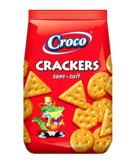 CROCO CRACKERS Крекер солений 100г CROCO CRACKERS Крекер солений 100г - фото